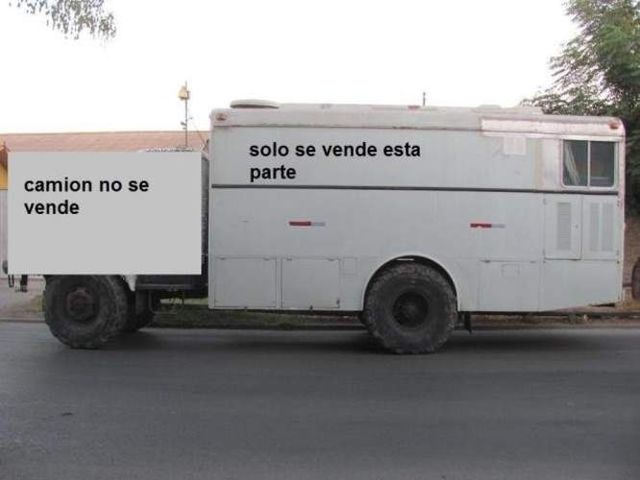 Estructura casa rodante