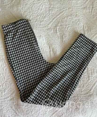 Pantalón estampado Vichy talla estándar