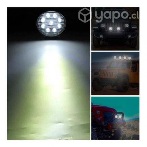 Foco Led Neblinero 27w Redondo 9 LED 12V 24V