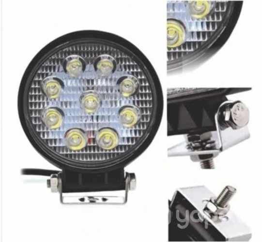 Foco Led Neblinero 27w Redondo 9 LED 12V 24V