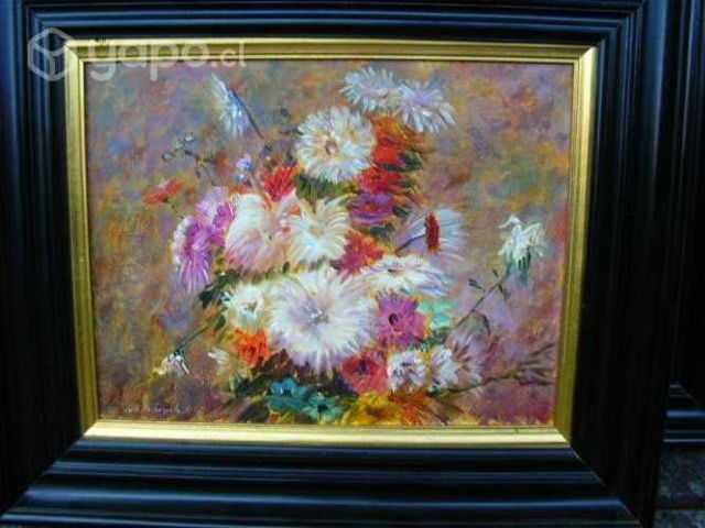 Oleo Antiguo sobre madera