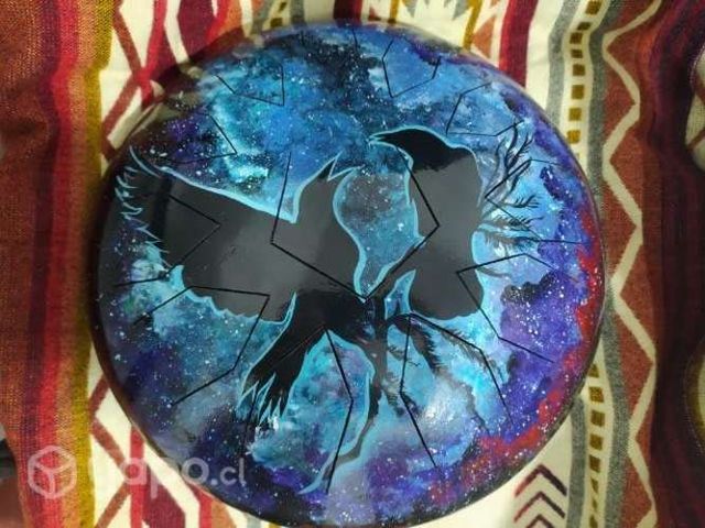 Steel Tongue Drum / Hangdrum de 13 notas