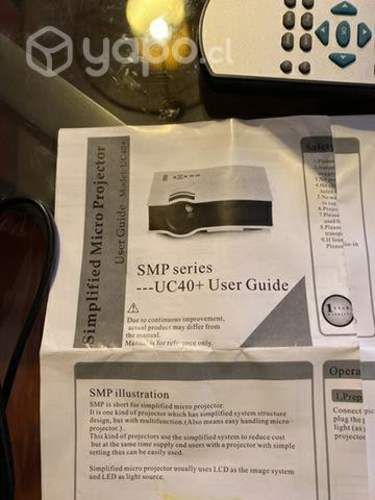 Micro proyector para presentaciones y videos