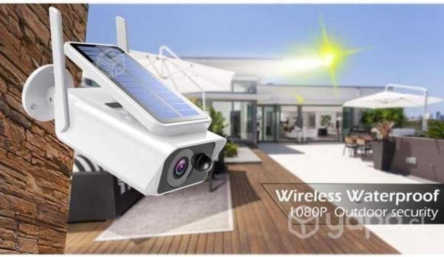Camara Seguridad SOLAR IP Wifi INALAMBRICA Full Hd