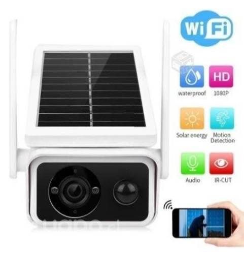 Camara Seguridad SOLAR IP Wifi INALAMBRICA Full Hd