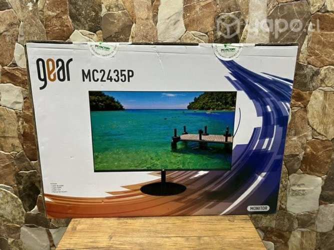 Monitor GEAR, Modelo MC2435P HDMI-VGA-DVI