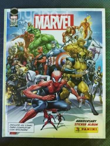 Álbum Marvel 80 Años Tapa Dura - Completo + Cartas