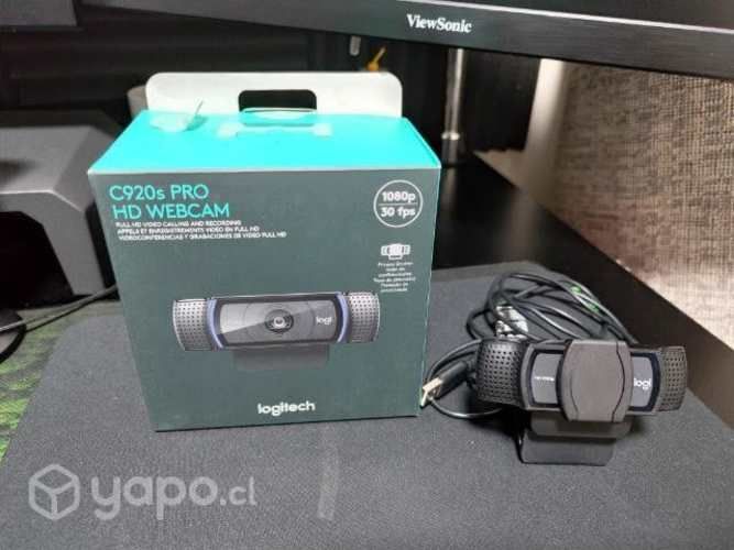 Cámara Logitech C920s Pro