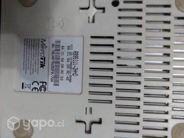 Routerboard Rb951 Mikrotik