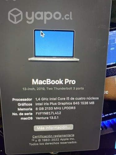 MacBook Pro 2019