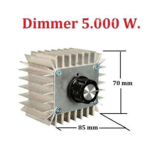 Dimmer Regulador De Potencia Eléctrica 220 V. / 5