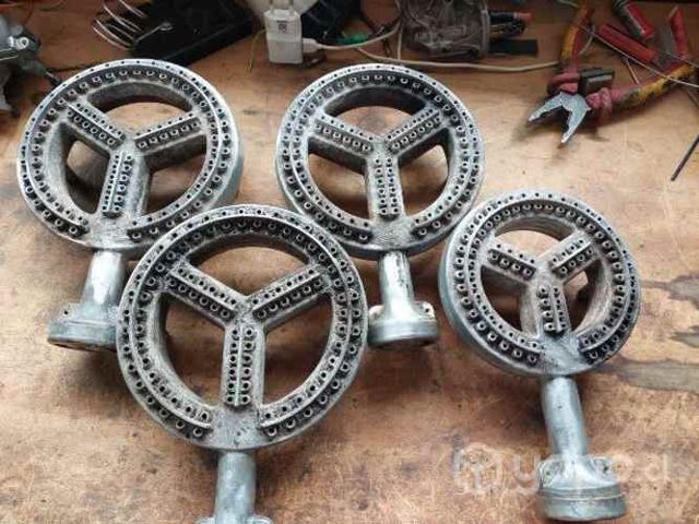 Quemador fogon industrial vulcano funcionando bien