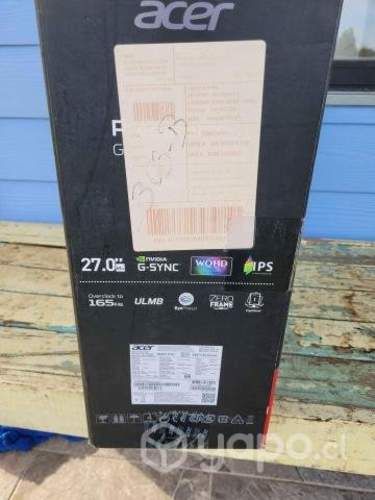 Monitor gamer acer Predator 27" 2k 165hrz 1ms IPS