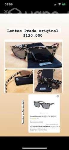 Lentes Prada y Ray Ban