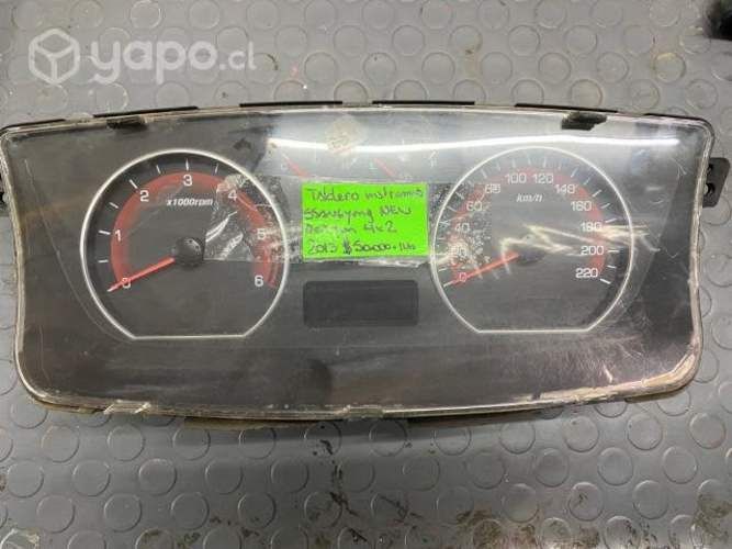Tablero instrumento Ssangyong New Actyon 2013 4x2