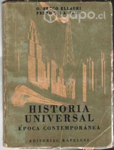 Historia Universal Época Contemporánea O. Secco