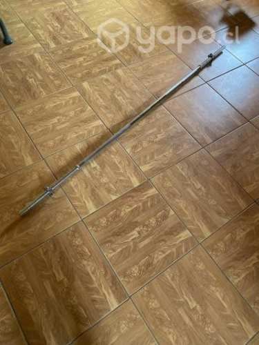 Barra pre olímpica de 1.80mts nueva
