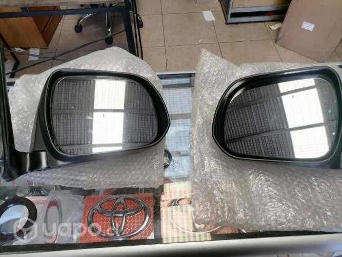 Espejos cromados hilux