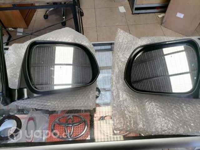 Espejos cromados hilux