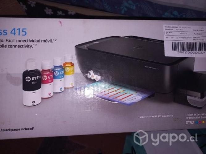 Impresora hp tinta continua