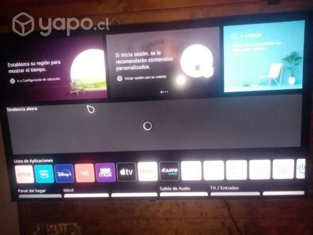 Smart TV LG 50'' nuevo en su caja control y soport