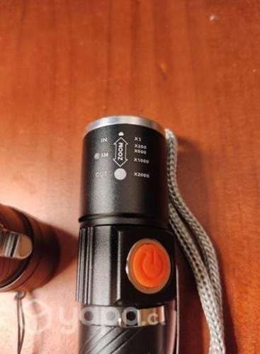 Linterna carga USB 2500L