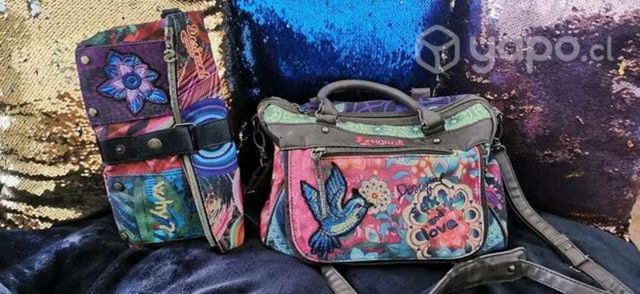 Cartera y bandolera desigual