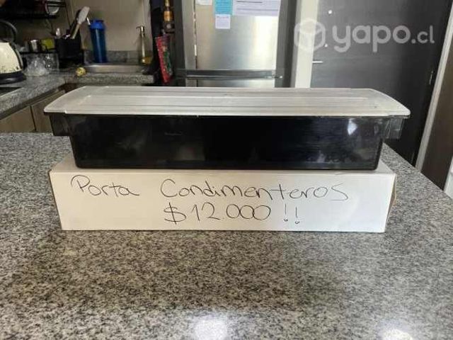 Portacondimentos para bar o cocina