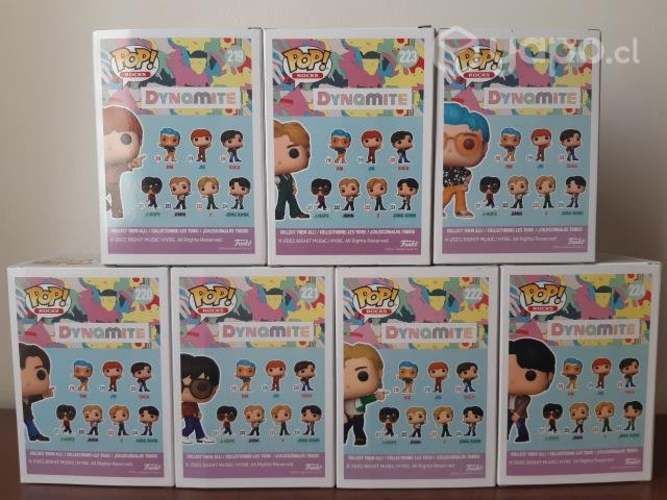Funko pop BTS Dynamite nuevos