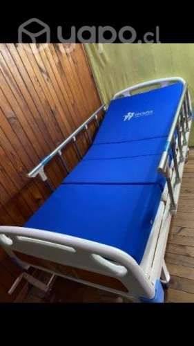 Cama Clínica Manual + Colchón