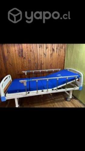 Cama Clínica Manual + Colchón