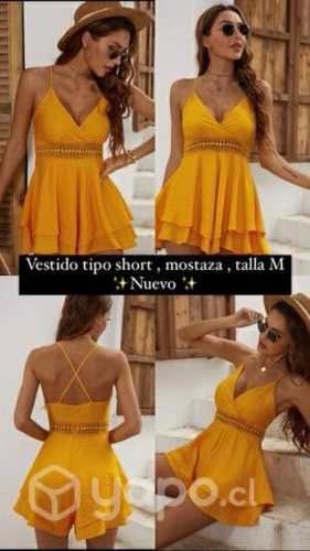 Vestido tipo short