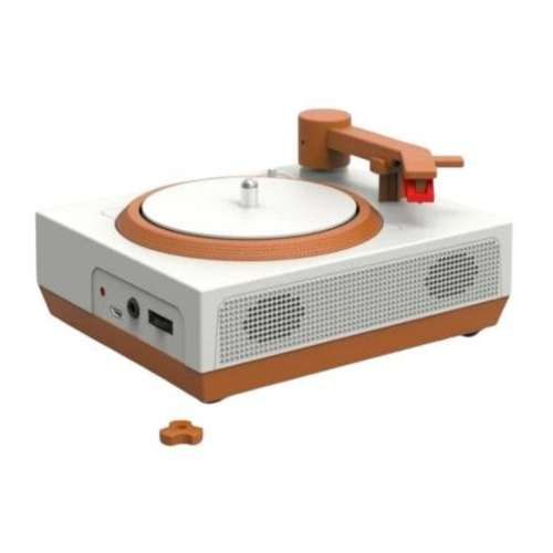 Tocadiscos Tornamesa Vinilo Mini Altavoces Bluetoo