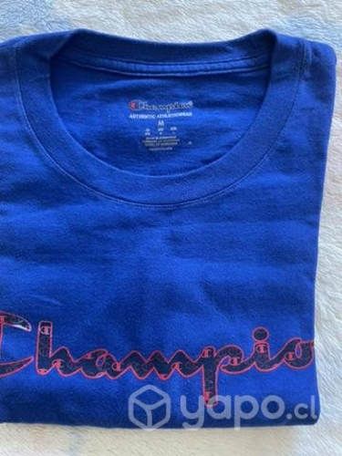 Poleras Champion Azul