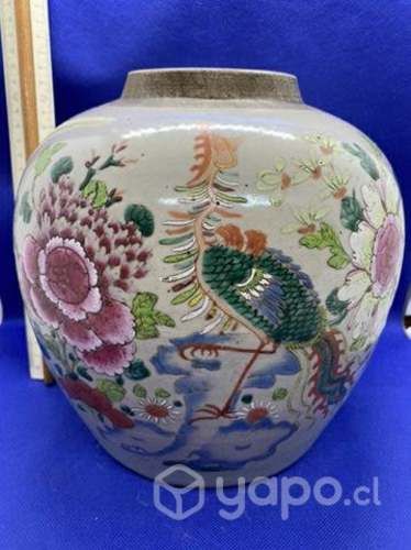 Antiguo JARRON de cerámica Chino Providencia