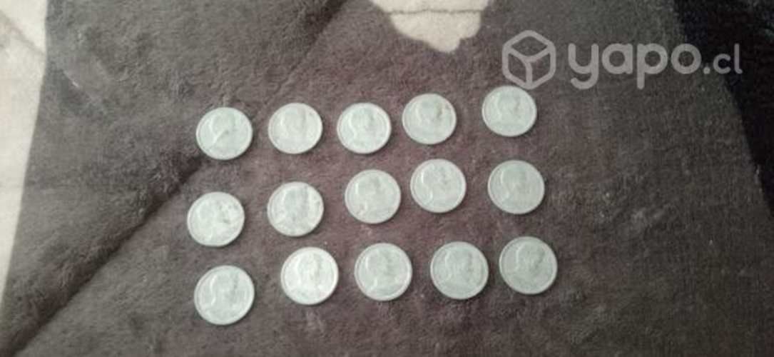 15 monedas antiguas de Chile