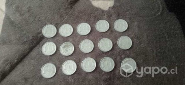 15 monedas antiguas de Chile