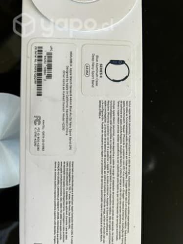 Apple watch s6 44mm azul