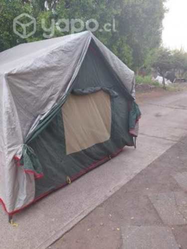 carpa 6 personas más saco de dormir