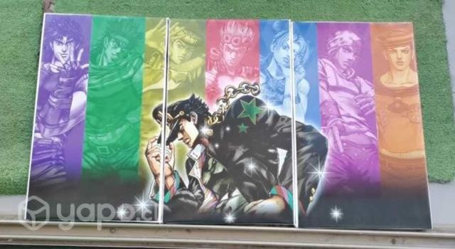 Cuadros de jojos bizarre