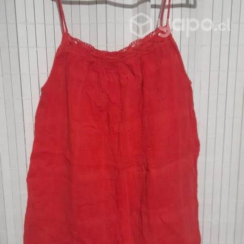 Peto Naranja Hecho a mano Talla M/L Usado