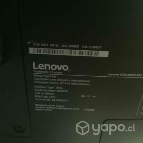 All in One Lenovo V330 20ICB con detalles