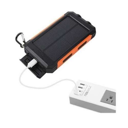 Bateria Portatil Externa 20.000 Mah 2 Usb Solar