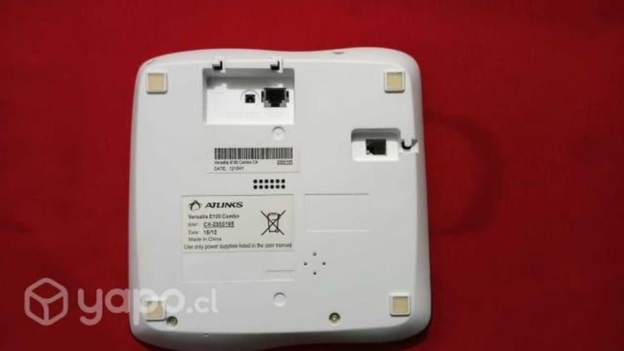 Telefono fijo alcatel (modelo versatis e100)