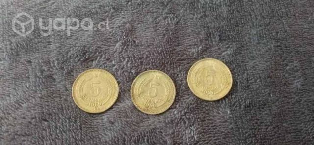 Moneda antigua chile