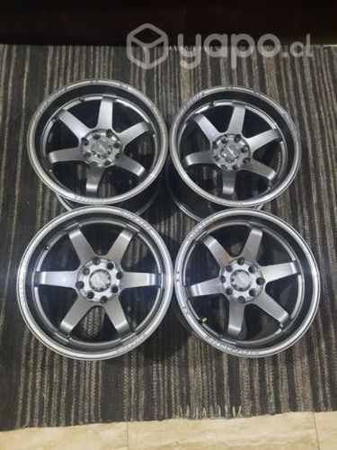 Llantas aro 15/8.5" 4x100 4x114 offset35