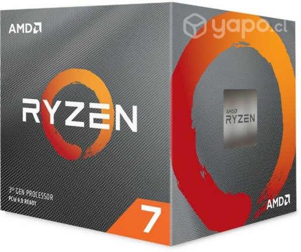 Procesador marca amd, modelo ryzen 7 3700x