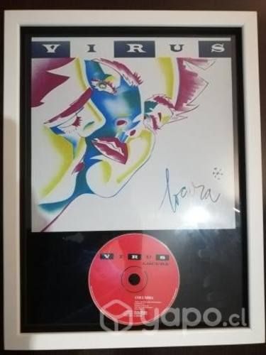 CD decorativo virus original (locura)