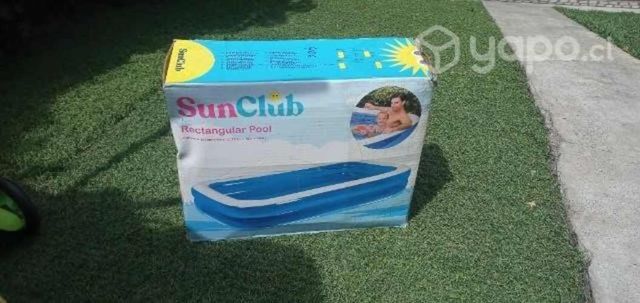 Piscina inflable 305x183x50 cm