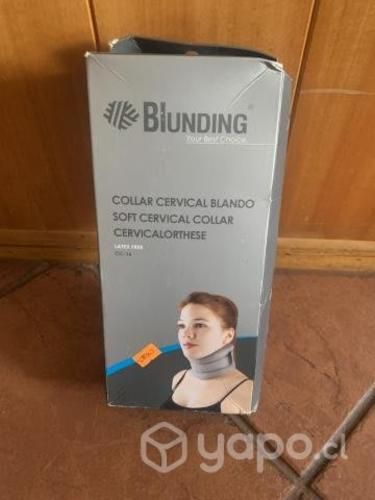 Collar cervical blando, ortopedia Blunding